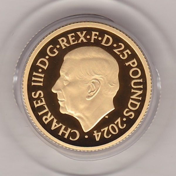 2024 Gold Proof Quarter Ounce Tudor Dragon - Image 2