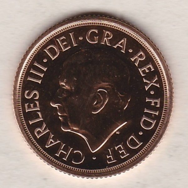 2025 Gold Sovereign Coin – Charles III - Image 2