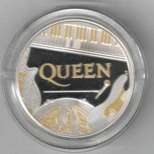 2020 Silver Proof One Ounce Queen The Band Coin. The coin contains one ounce of 999 fine silver. All of our silver coins are in stock.