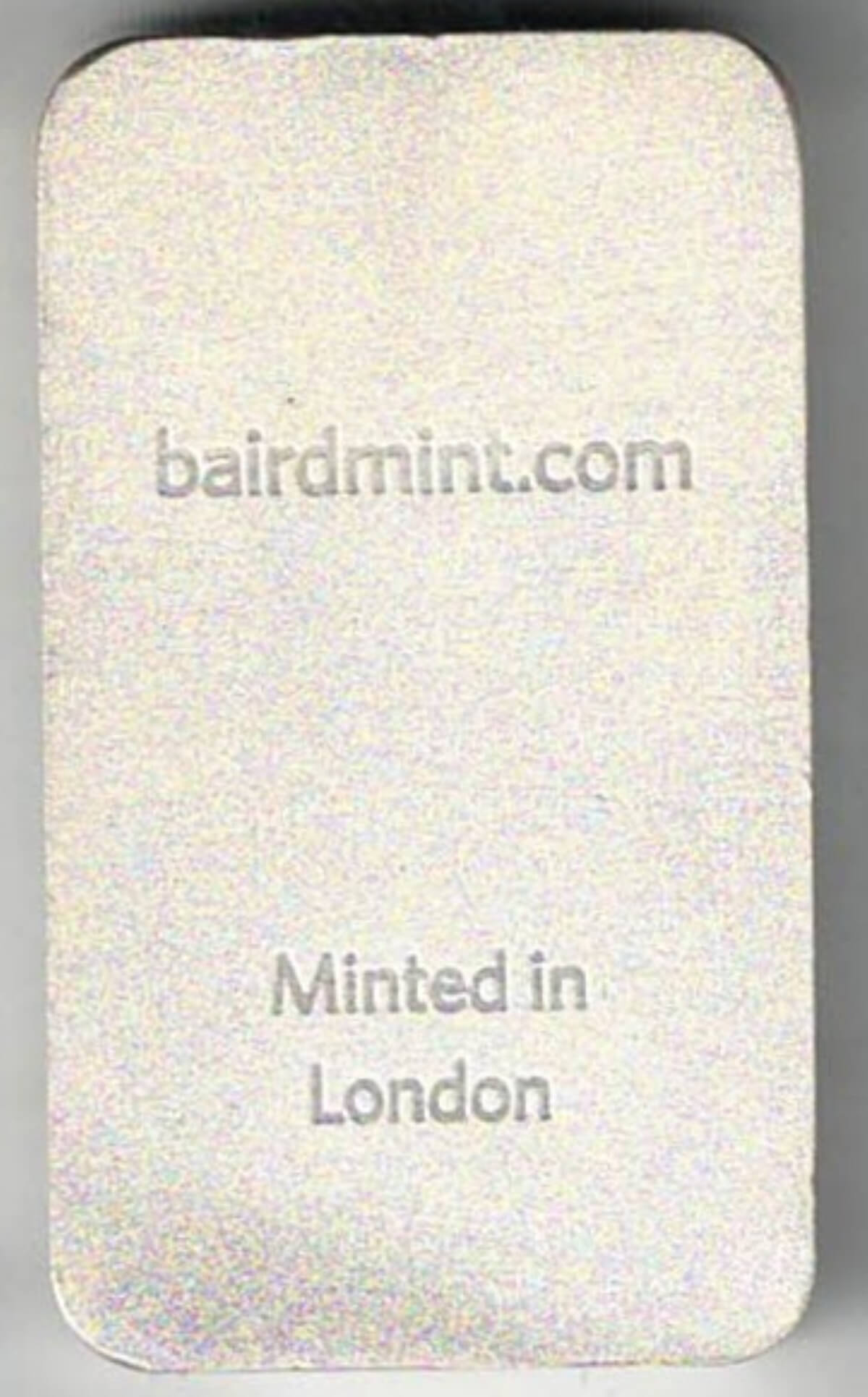 100 Gram Silver Bar Baird & Co - Image 2