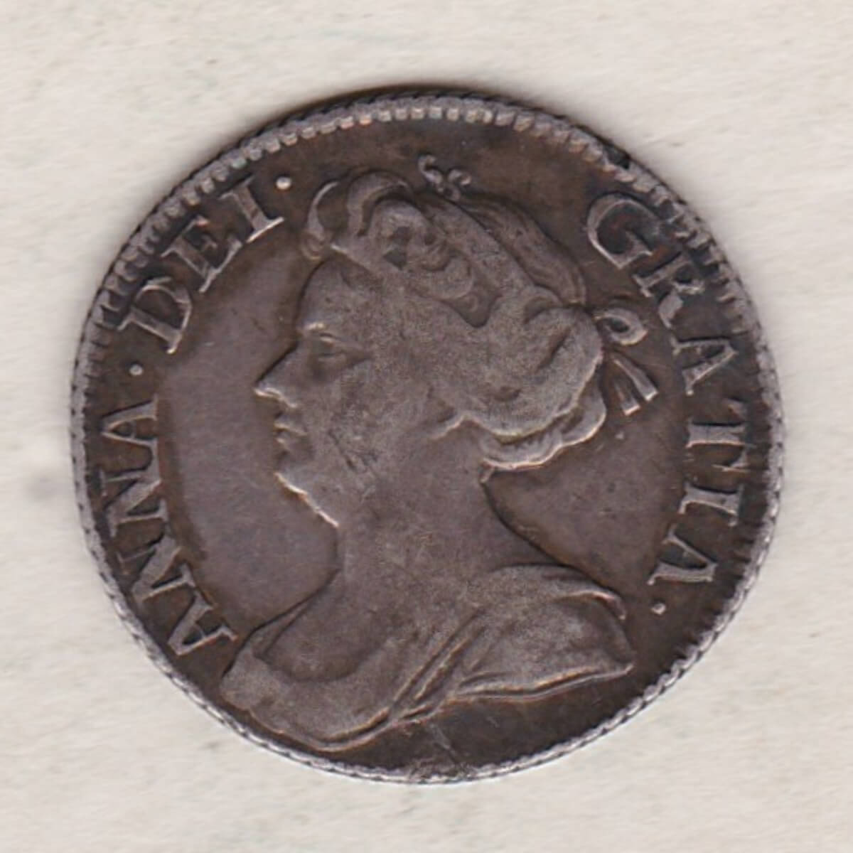 1711 Silver Sixpence - Anne - Image 2