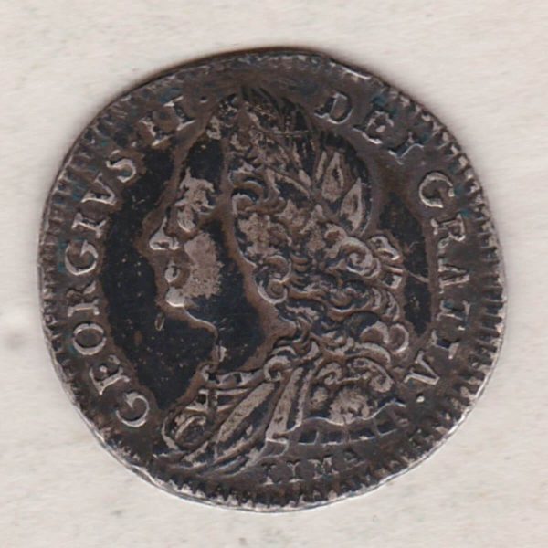 1746 Lima Silver Sixpence - George II - Image 2
