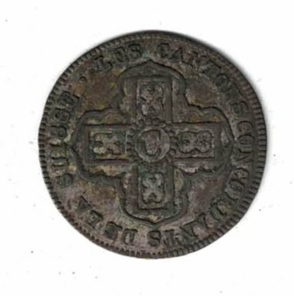 1830 Switzerland Canton Vaud Billon One Batzan - Image 2