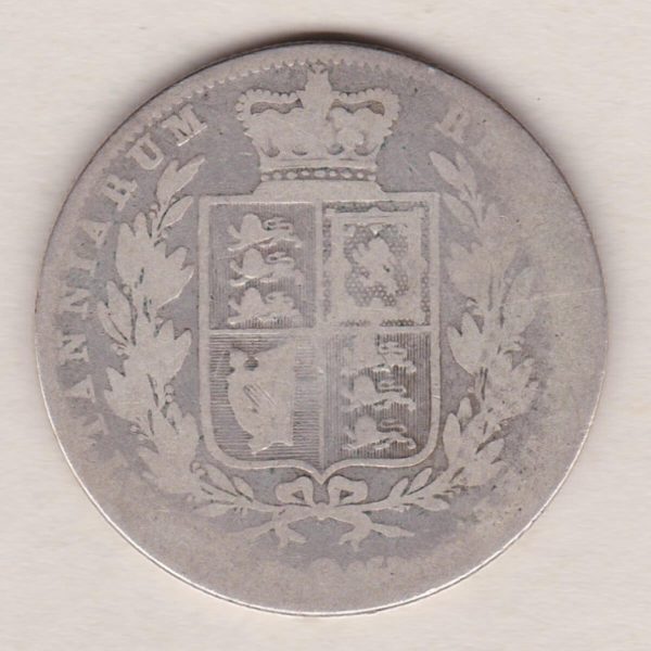 1842 Silver Halfcrown - Young Head - Image 2