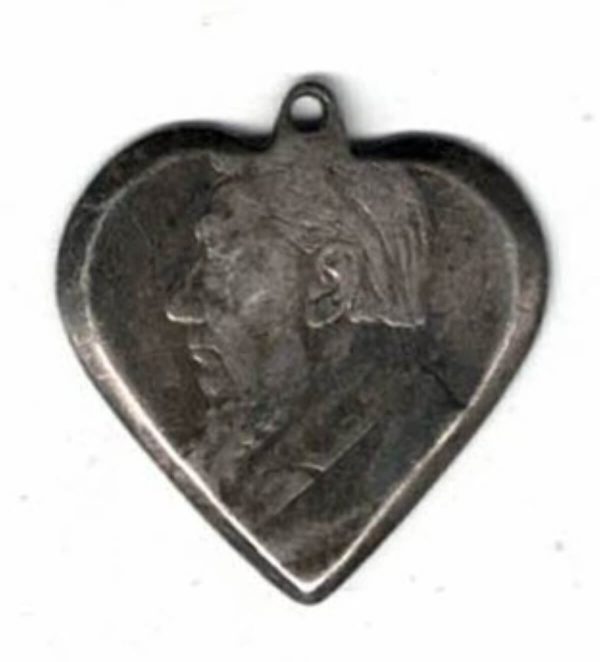 1893 South Africa Boer War Heart Shilling Coin. The obverse features the bust of a cut out Paul Kruger. All coins are in stock.