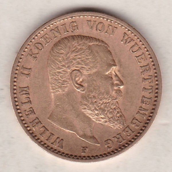 1897 F Germany Gold Twenty Mark - Image 2