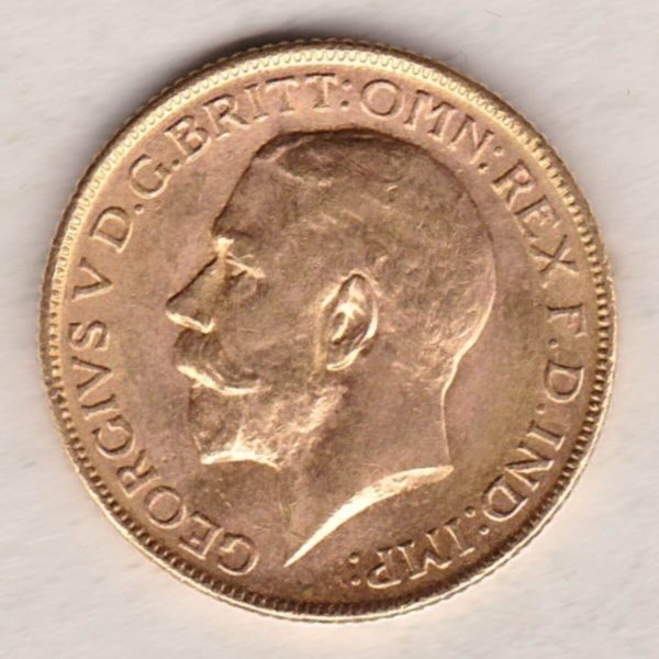 1914 M Gold Sovereign - George V - Image 2