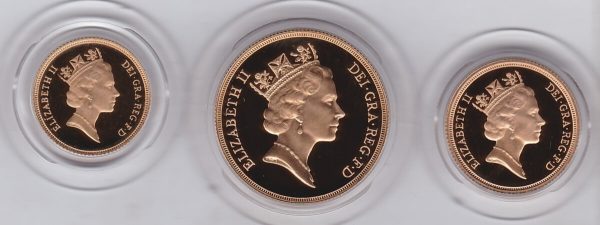 1988 Gold Proof Three Coin Set - Image 2
