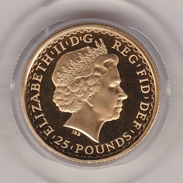 2000 Gold Proof Quarter Ounce Britannia - Image 2