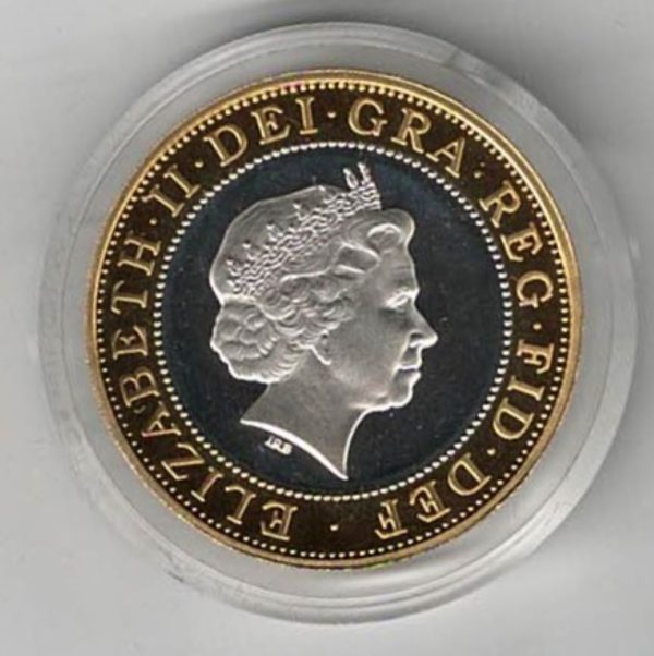 2005 Two Pounds Silver Proof Gunpowder Plot Coin - Image 2