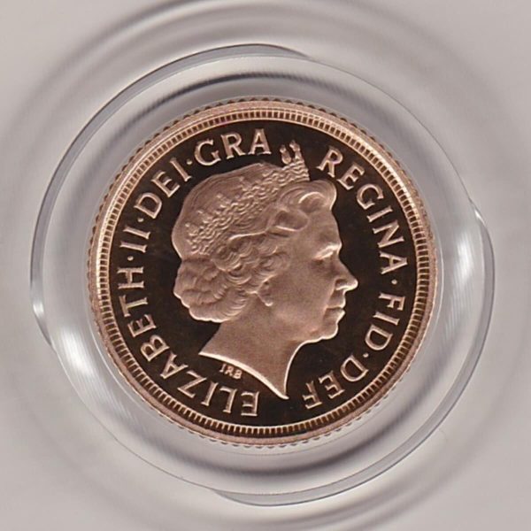 2012 Gold Proof Half Sovereign - Image 2