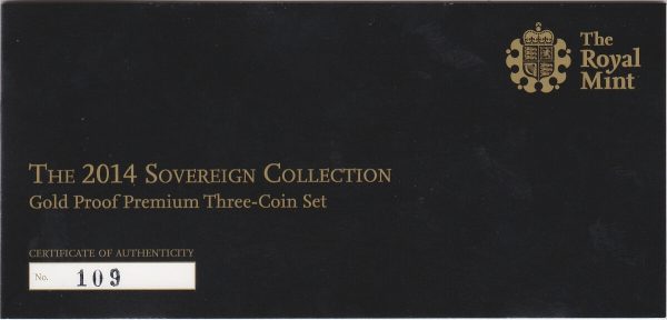 2014 Gold Proof Three Coin Set - Image 3