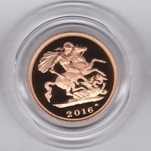 2016 Three Coin Gold Proof set. This three coin gold sovereign set comes boxed with certificate as issued by the Royal Mint.