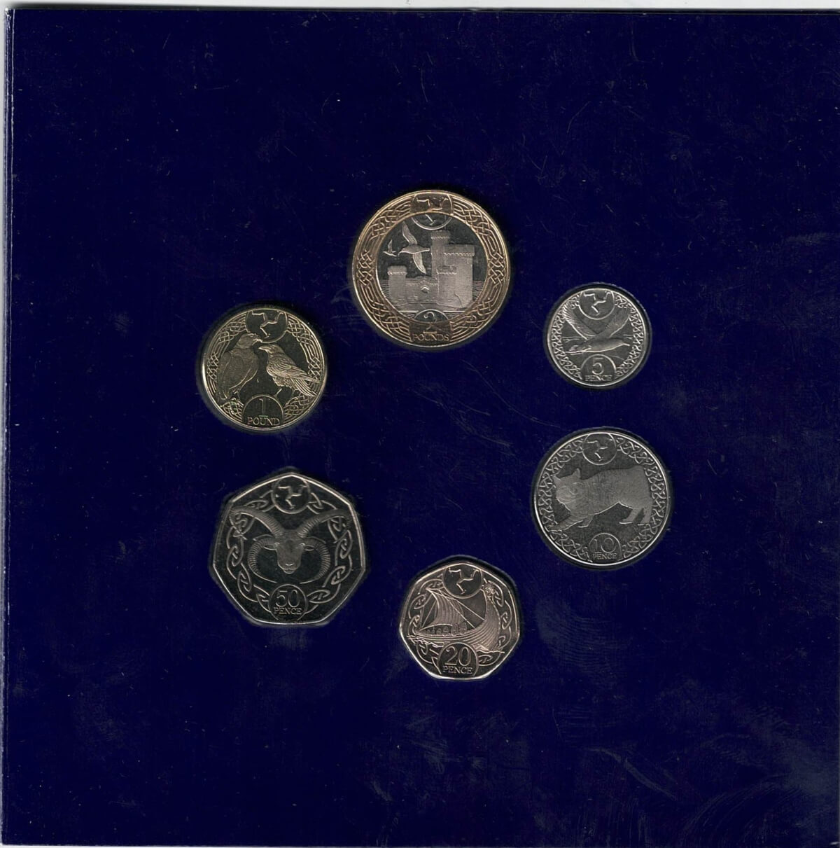 2017 Isle Of Man Decimal Six Coin Collection - Image 2