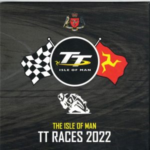 2022 Isle Of Man TT Three Coin Set. The obverse of each coin features the portrait of Queen Elizabeth II facing right. All coins are in stock.