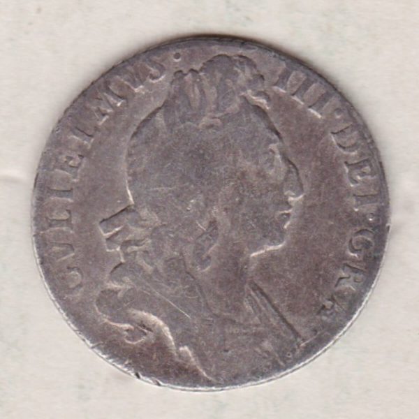 1697 Silver Sixpence - William III - Image 2