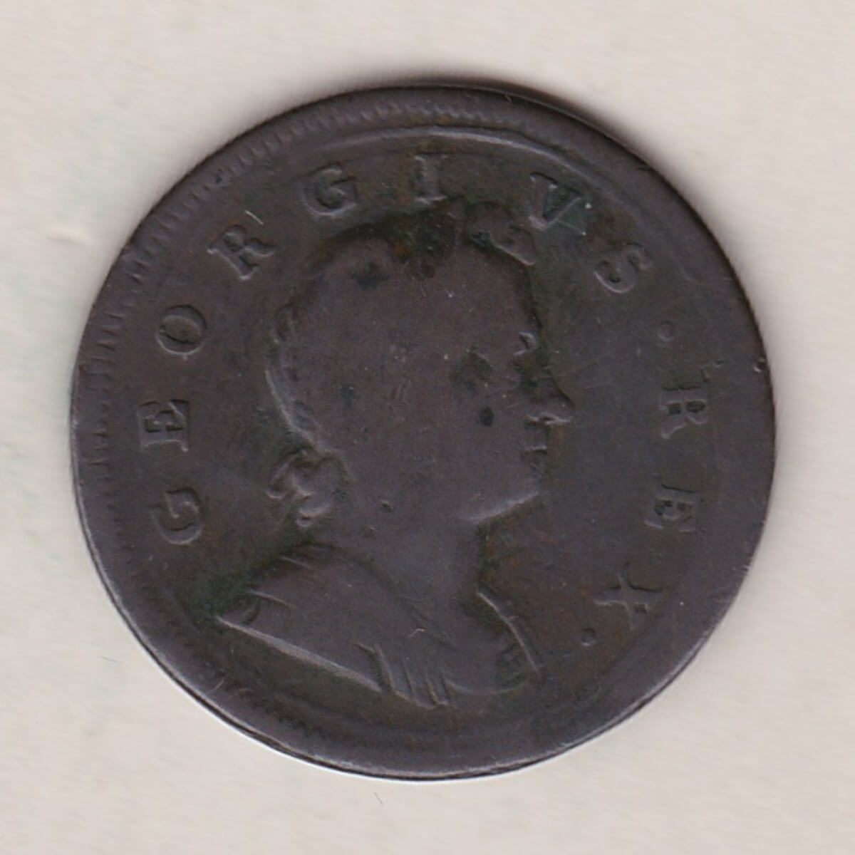 1719 Copper Halfpenny - George I - Image 2