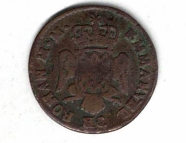 1786 Malta Copper Ten Grani Coin - Image 2