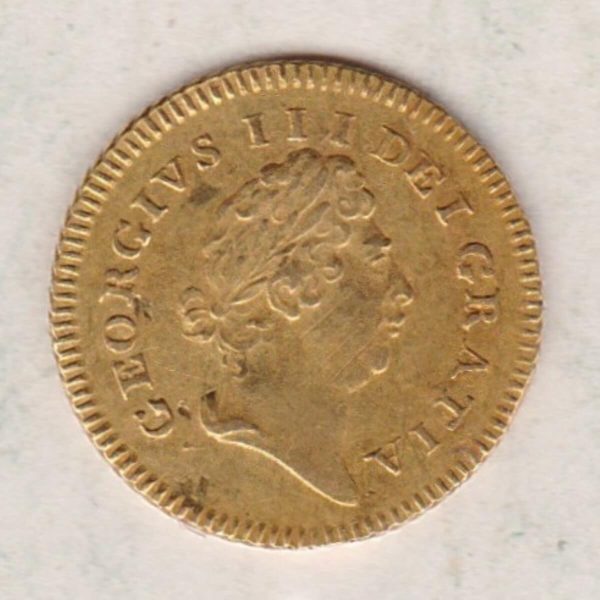 1803 Gold Third Guinea Coin - Image 2