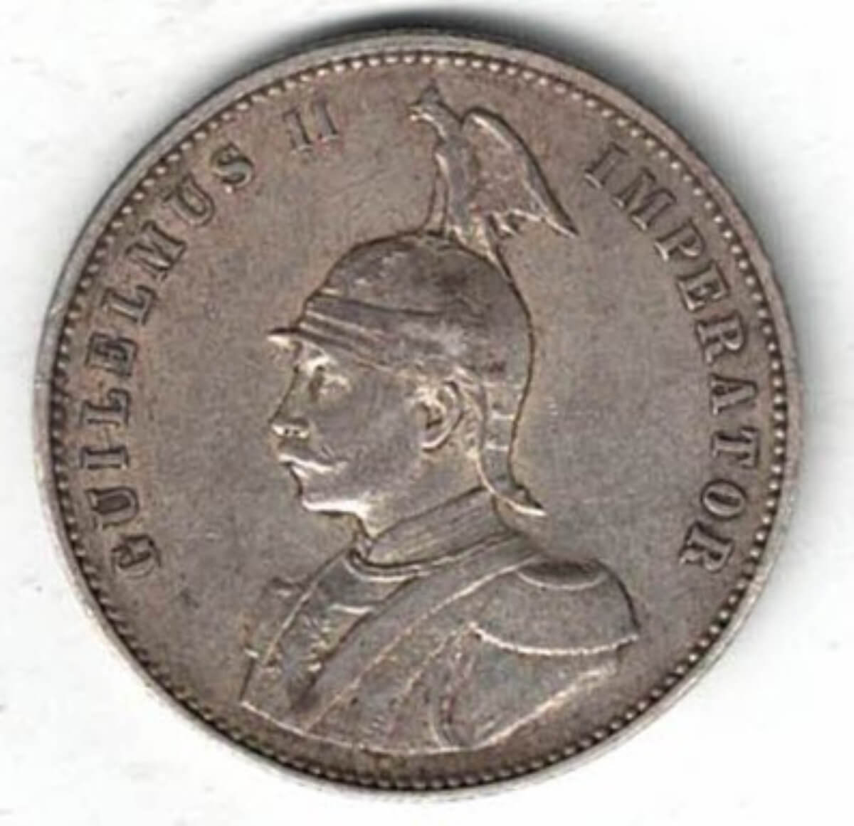 1905 J German East Africa Silver One Rupee Coin - Image 2