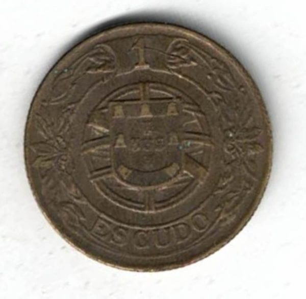 1924 Portugal One Escudo Coin - Image 2