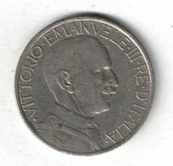 1927 R Italy Nickel Two Lire Coin - Image 2