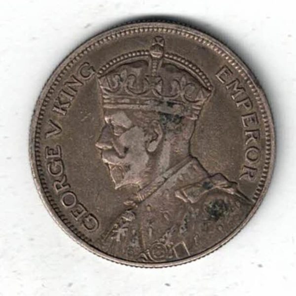 1935 Southern Rhodesia Silver Halfcrown Coin - Image 2