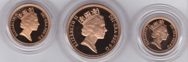 1996 Gold Proof Three Coin Set - Image 2