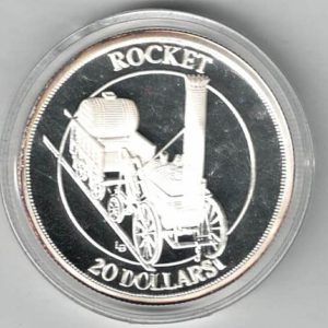 1996 Turks And Caicos Silver One Ounce Rocket. The coin contains one ounce of 999 fine silver . All of our silver coins are in stock.