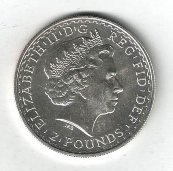 2001 Silver Britannia One Ounce Coin - Image 2