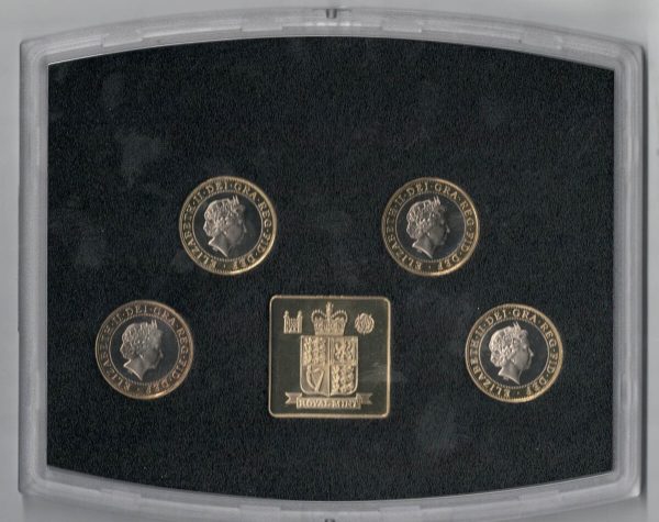 2002 Commonwealth Games Two Pounds Proof Four Coin Set - Image 2