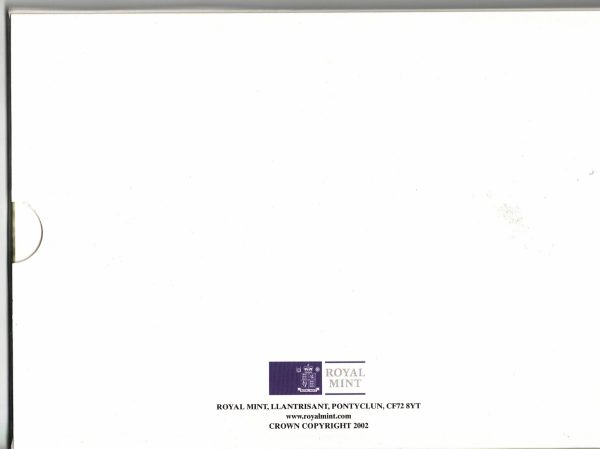 2002 Royal Mint Brilliant Uncirculated Wedding Eight Coin Set - Image 4