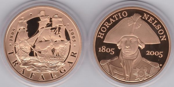 2005 Gold Proof Five Pounds Set. This proof two coin set comes in the original box with booklet and certificates as issued by the royal mint.