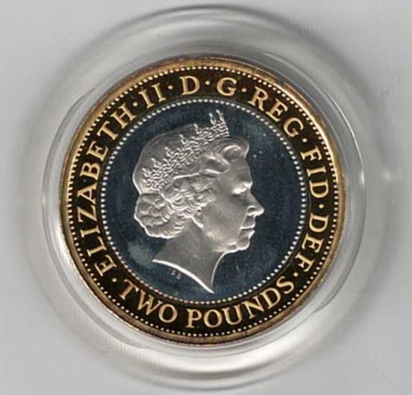 2008 Two Pounds Standard Silver Proof Olympic Games Handover Ceremony - Image 2