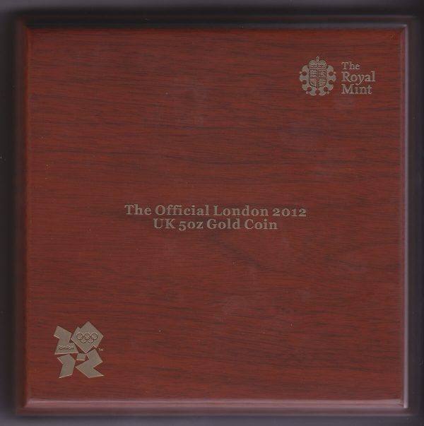 2012 Gold Proof Five Ounce London Olympic Coin - Image 4