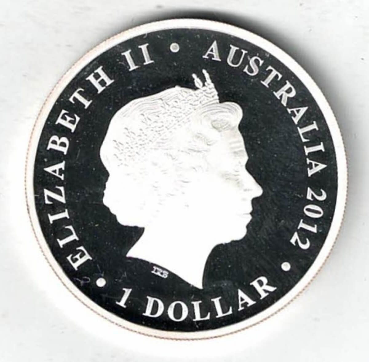 2012 Silver Australia One Ounce Diamond Jubilee Coin - Image 2