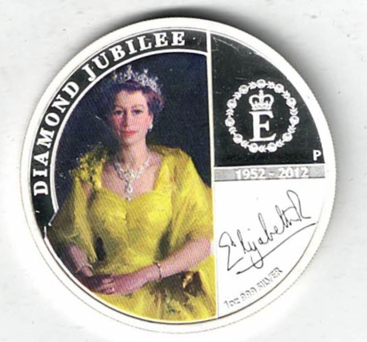 2012 Silver Australia One Ounce. Elizabeth II is on the obverse, The coin contains one ounce of 999 fine silver. All coins are in stock.