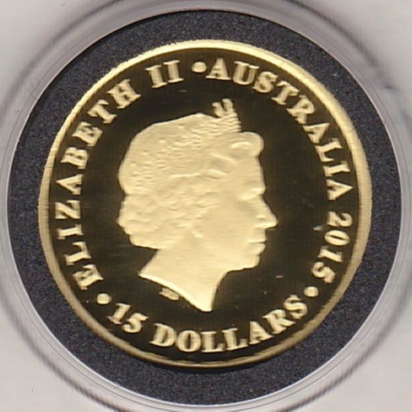 2015 Gold Proof Australia Half Sovereign - Image 2
