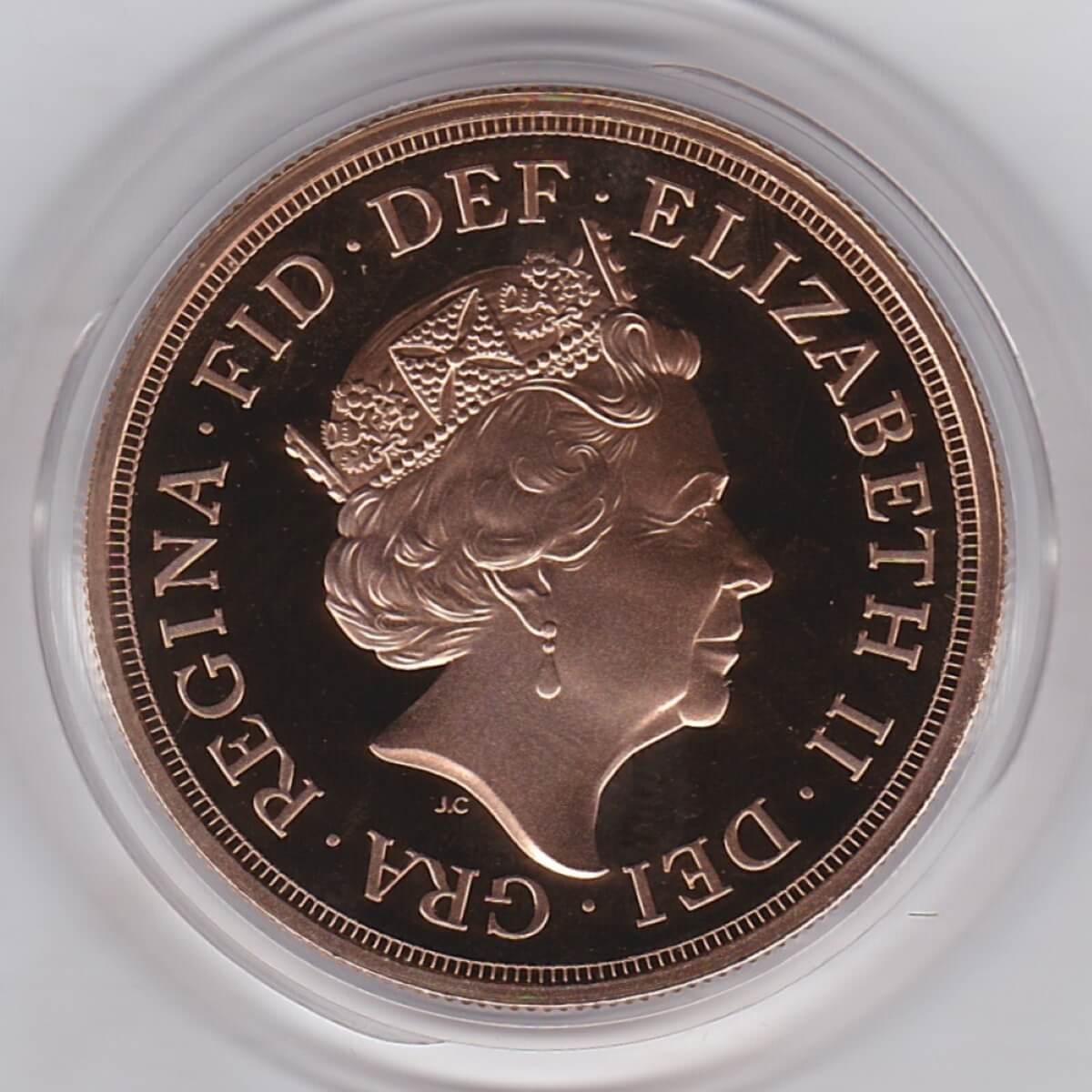 2015 Gold Five Pounds Brilliant Uncirculated - Image 2