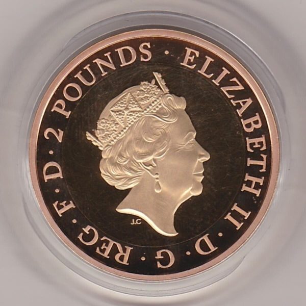 2016 Gold Proof Two Pounds Comedies - Image 2