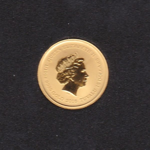 2016 Gold Tuvalu Tenth Ounce Coin - Image 2