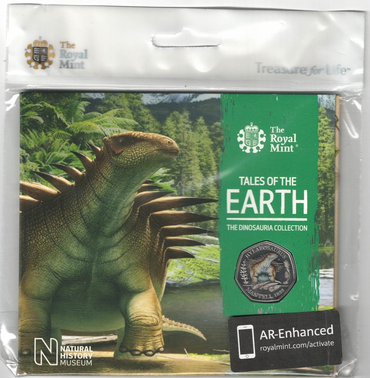 2020 Fifty Pence Colourised Dinosaur Collection Set - Image 5