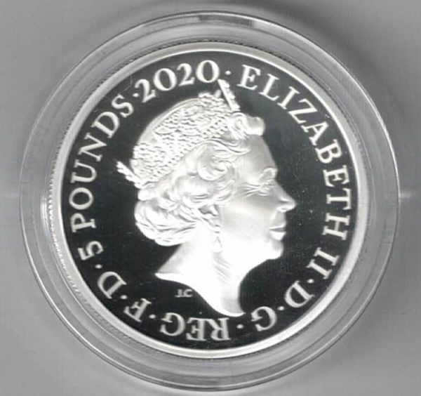 2020 Silver Proof Two Ounce The Three Graces - Image 2