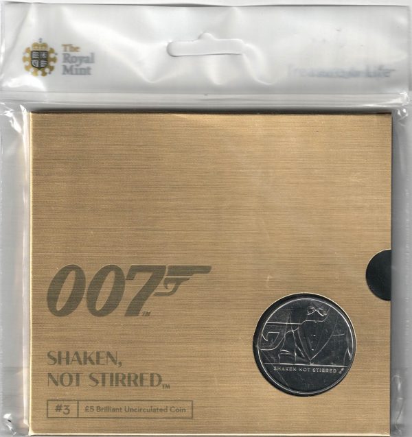 2020 Five Pound Coins, The James Bond Collection - Image 7