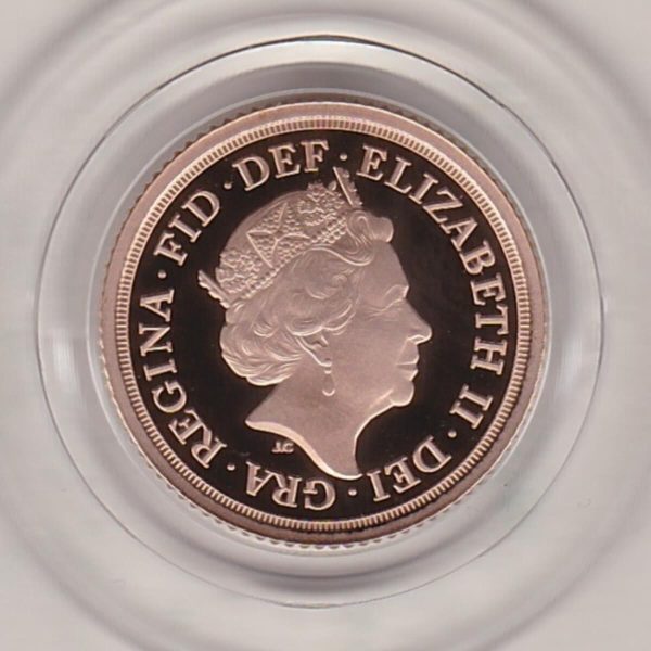 2022 Gold Proof Half Sovereign – Platinum Jubilee - Image 2