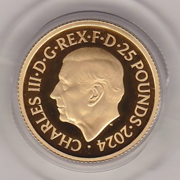 2024 Gold Proof Quarter Ounce 007 Bond Films Of The 1990s - Image 2