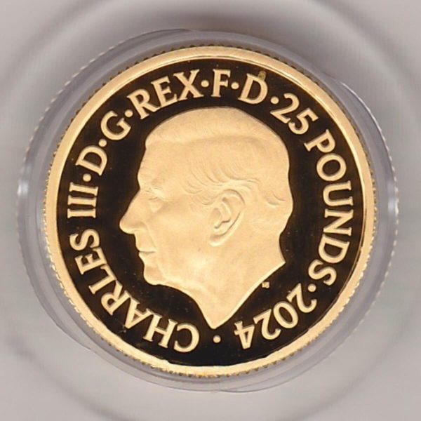 2024 Gold Proof Quarter Ounce 007 Bond Films Of The 2000s - Image 2