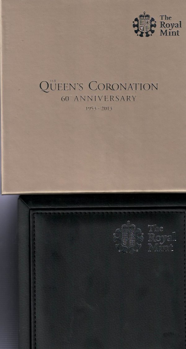 Boxed 2013 Silver Proof Five Ounce The Queen's Coronation Coin - Image 3