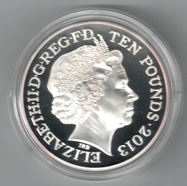 Boxed 2013 Silver Proof Five Ounce The Queen's Coronation Coin - Image 2