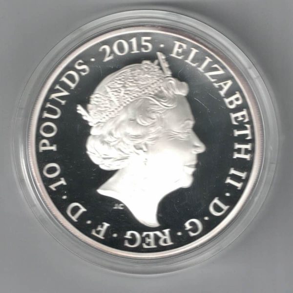 Boxed 2015 Silver Proof Five Ounce First World War Anniversary - Reality - Image 2